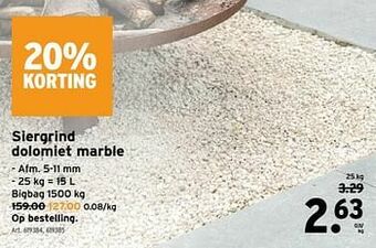 Siergrind dolomiet marble