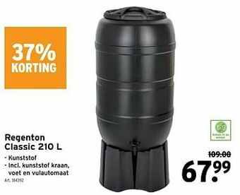 GAMMA Regenton classic aanbieding
