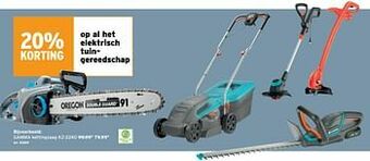 GAMMA Gamma kettingzaag kz-2240 aanbieding