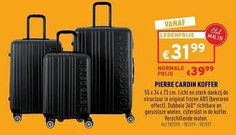 Pierre cardin koffer