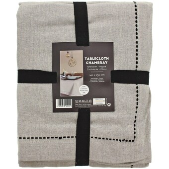 Action Tafelkleed chambray aanbieding