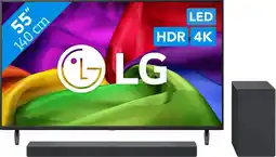 Coolblue LG Led 55 NU800 (2026) + LG DS40T aanbieding