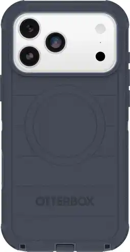 Coolblue OtterBox Defender Pro iPhone 17 Pro Max Back Cover avec Aimant MagSafe Bleu aanbieding