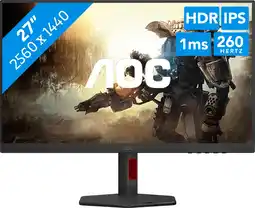Coolblue AOC Q27G4ZR aanbieding