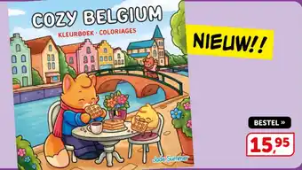 Cozy Belgium kleurboek - coloriages