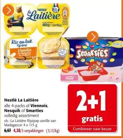 Colruyt Nestlé La Laitière aanbieding