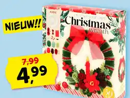 Boekenvoordeel Crochet your own Christmas wreath aanbieding