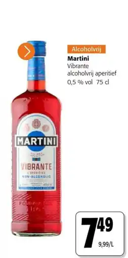 Colruyt Martini vibrante aperitief aanbieding