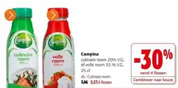 Colruyt Campina culinaire room aanbieding