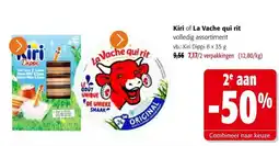 Colruyt Kiri of La Vache qui rit aanbieding