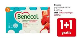 Colruyt Benecol yoghurtdrink Aardbei aanbieding