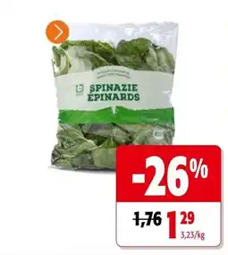 Colruyt Spinazie epinards aanbieding