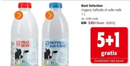 Colruyt Boni Selection melk aanbieding
