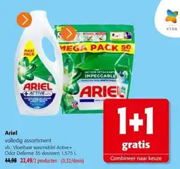Colruyt Ariel volledig assortiment aanbieding