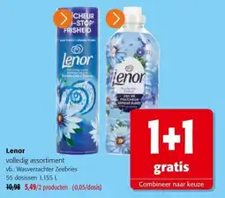 Colruyt Lenor volledig assortiment aanbieding