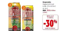 Colruyt Desperados original aanbieding
