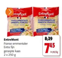 Colruyt Franse emmentaler extra fijn geraspte kaas aanbieding