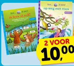 Boekenvoordeel ik lees al zelf! op weg met roos aanbieding
