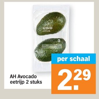 Albert Heijn Avocado eetrijp 2 stuks aanbieding