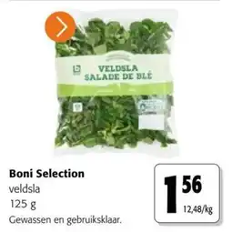 Colruyt Boni Selection veldsla aanbieding