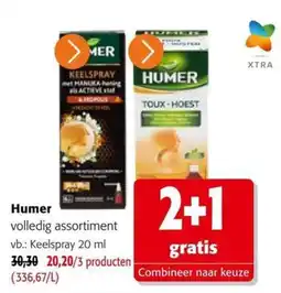 Colruyt Humer volledig assortiment aanbieding