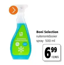 Colruyt Boni Selection ruitenontdooier spray aanbieding