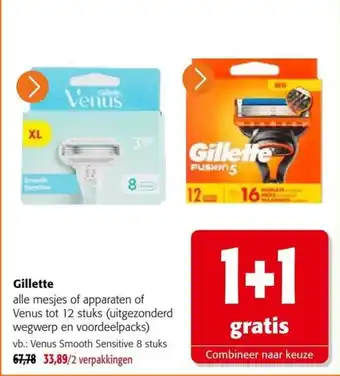 Gillette alle mesjes of apparaten of Venus
