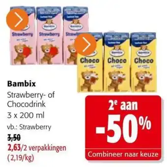 Bambix strawberry- of chocodrink