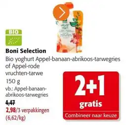 Colruyt Boni Selection bio yoghurt aanbieding