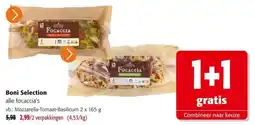 Colruyt Boni Selection alle focaccia's aanbieding