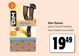 Colruyt Dim Thermo panty Chaud Fantaisie aanbieding
