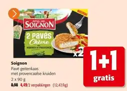Colruyt Soignon pavé geitenkaas aanbieding
