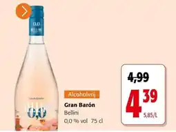 Colruyt Gran Barón Bellini aanbieding