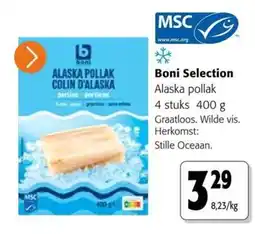 Colruyt Boni Selection Alaska pollak aanbieding