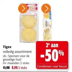 Colruyt Tigex volledig assortiment aanbieding