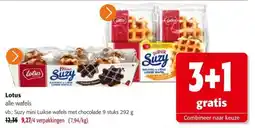 Colruyt Lotus alle wafels aanbieding