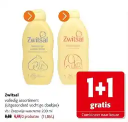 Colruyt Zwitsal volledig assortiment aanbieding