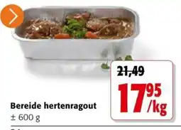 Colruyt Bereide hertenragout aanbieding
