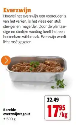 Colruyt Bereide everzwijnragout aanbieding