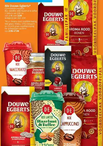 Albert Heijn Alle douwe egberts 230ml aanbieding