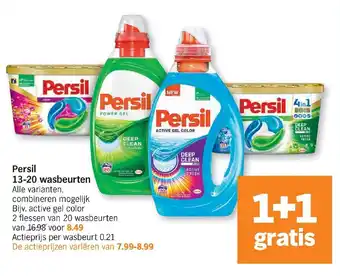 Albert Heijn Persil 13-20 wasbeurten aanbieding