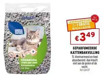 Trafic Geparfumeerde kattenbakvulling aanbieding