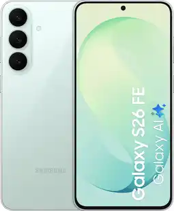 Coolblue Samsung Galaxy S26FE 256GB Groen 5G aanbieding