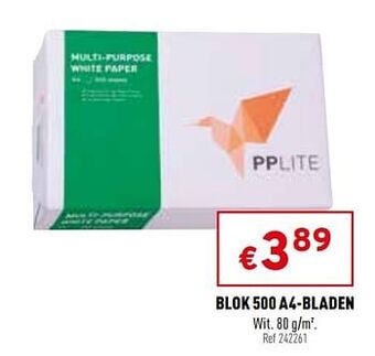 Trafic Blok 500 a4-bladen aanbieding