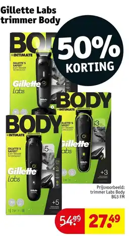 Kruidvat trimmer Labs Body aanbieding