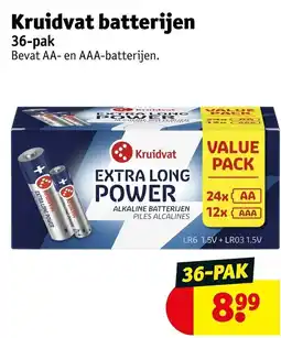 Kruidvat Kruidvat batterijen aanbieding