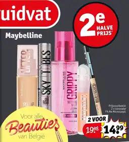 Kruidvat Maybelline Beauty aanbieding