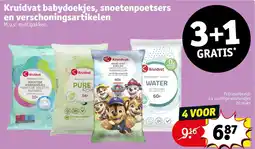 Kruidvat Kruidvat babydoekjes aanbieding