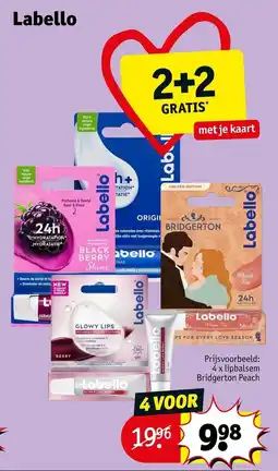 Kruidvat Labello lipbalsem aanbieding
