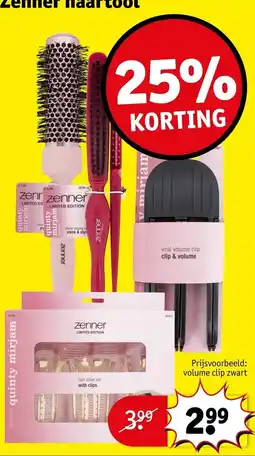 Kruidvat zenner haartool aanbieding